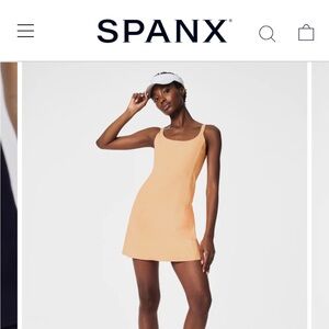 Spanx Get Moving Dress NWT in melon sorbet size medium